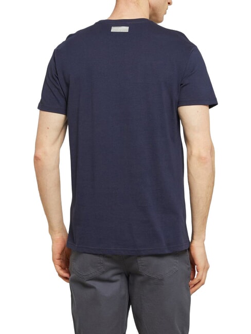 ICONIC T-shirt di cotone, a manica corta navy - T-shirt Uomo