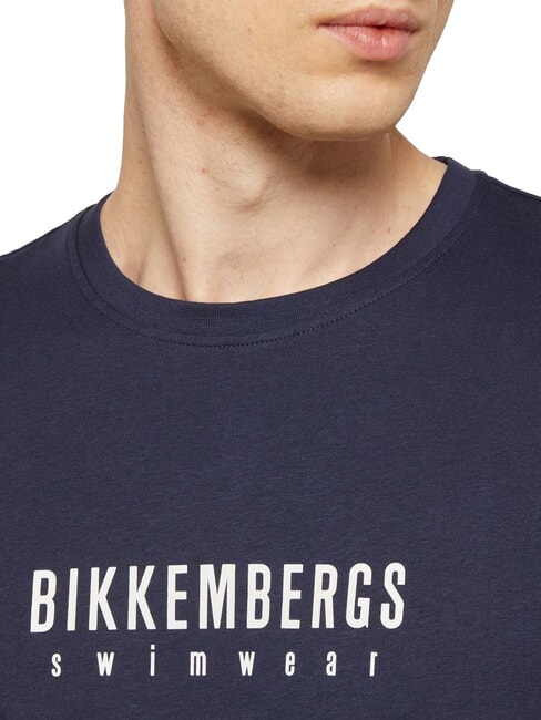 ICONIC T-shirt di cotone, a manica corta navy - T-shirt Uomo