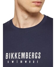 BIKKEMBERGS ICONIC T-shirt di cotone, a manica corta navy - T-shirt Uomo - 3