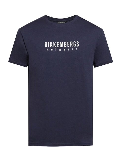 ICONIC T-shirt di cotone, a manica corta navy - T-shirt Uomo