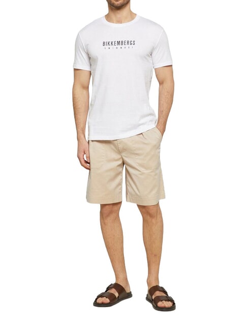 ICONIC T-shirt di cotone, a manica corta white - T-shirt Uomo