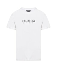 BIKKEMBERGS ICONIC T-shirt di cotone, a manica corta white - T-shirt Uomo - 5
