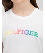 TOMMY HILFIGER KIDS BIMBA T-Shirt a maniche corte optic white - T-shirt Bambino - 2