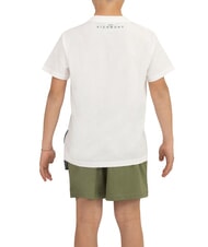 JOHN RICHMOND RUNDAVO T-Shirt + Pantaloncini white cloud dancer - Tute bambini - 4
