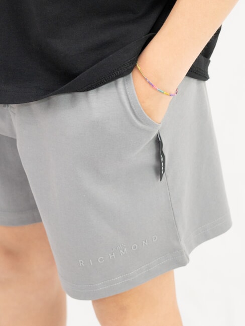 RUNDAVO T-Shirt + Pantaloncini black/silver - Tute bambini
