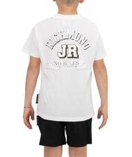 JOHN RICHMOND KORAK T-Shirt + Pantaloncini white/blka - Tute bambini - 4