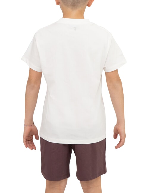 KANAD T-Shirt + Pantaloncini white cloud dancer - Tute bambini