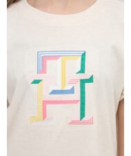 TOMMY HILFIGER KIDS BIMBA T-Shirt in cotone calico heather - T-shirt Bambino - 2