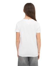 TOMMY HILFIGER KIDS BIMBA T-Shirt a maniche corte optic white - T-shirt Bambino - 3
