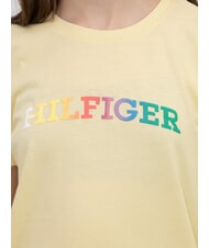 TOMMY HILFIGER KIDS BIMBA T-Shirt a maniche corte lemon zest - T-shirt Bambino - 2