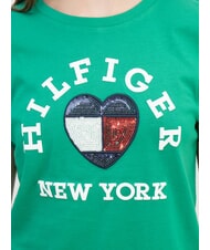 TOMMY HILFIGER KIDS BIMBA Maglietta in cotone olympic green - T-shirt Bambino - 2