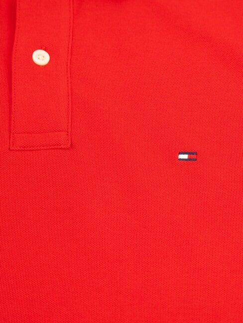 TH Polo manica corta in cotone primary red - Polo Uomo