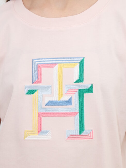 KIDS BIMBA T-Shirt in cotone whimsy pink - T-shirt Bambino