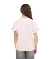 TOMMY HILFIGER KIDS BIMBA T-Shirt in cotone whimsy pink - T-shirt Bambino - 3