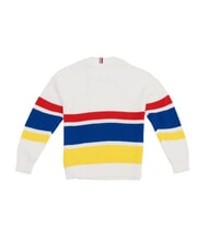 TOMMY HILFIGER KIDS BIMBO Maglioncino in cotone white - Maglioni Bambini - 3