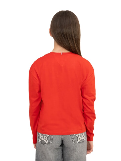 KIDS BIMBA Maglietta a maniche lunghe deep crimson - T-shirt Bambino