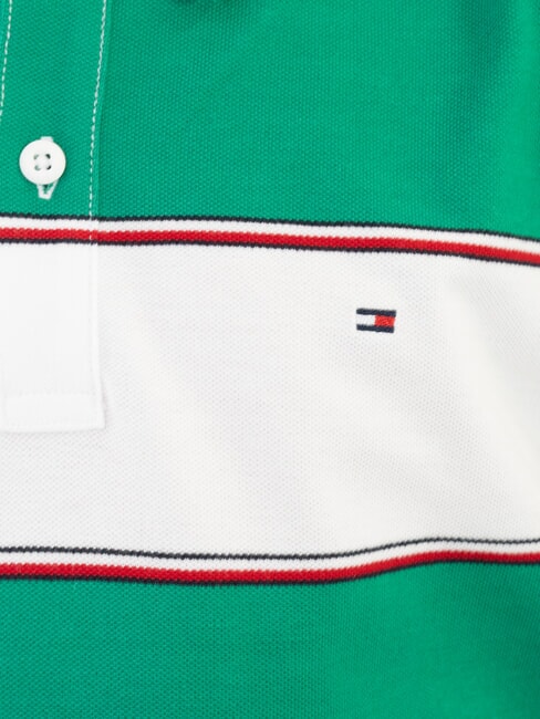 KIDS BIMBO T-shirt a mezze maniche aruba green stripe - T-shirt Bambino