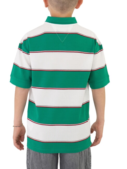 KIDS BIMBO T-shirt a mezze maniche aruba green stripe - T-shirt Bambino