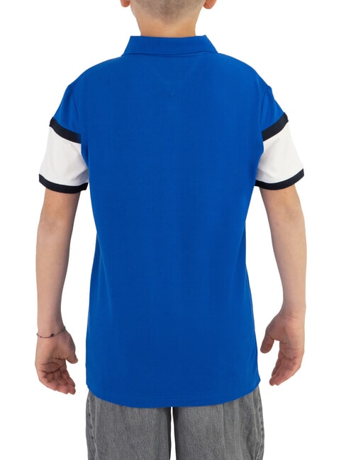 KIDS BIMBO Polo in cotone ultra blue - T-shirt Bambino