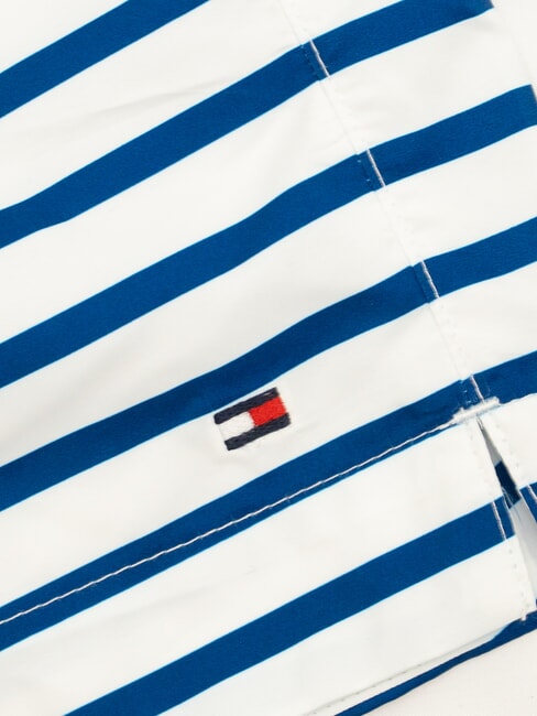 TH Costume bermuda white/black - Costumi da bagno Uomo