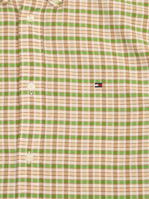 TH Camicia tartan charcoal blue /minty essence /multi - Camicie Uomo