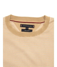 TOMMY HILFIGER TH Maglia misto cotone classic pink / optic white - Maglie Uomo - 3