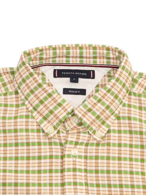 TH Camicia tartan charcoal blue /minty essence /multi - Camicie Uomo