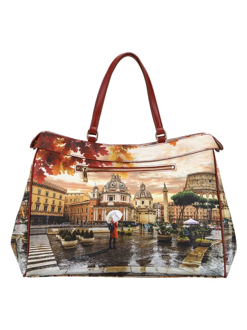 YESBAG XL Borsa a spalla rome raining - Borse Donna