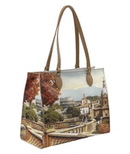YNOT YESBAG L Borsa shopping, a spalla rome landscape - Borse Donna - 2