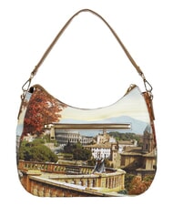 YNOT YESBAG L Borsa a spalla rome landscape - Borse Donna - 3