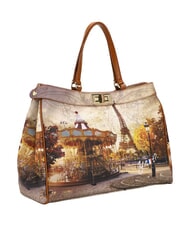 YNOT YESBAG XL Borsa a spalla funny paris - Borse Donna - 2