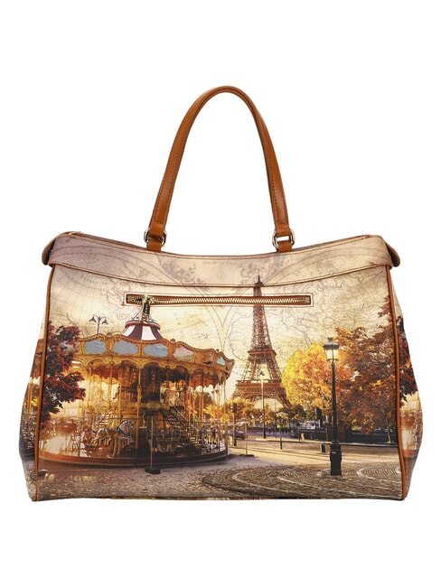 YESBAG XL Borsa a spalla funny paris - Borse Donna