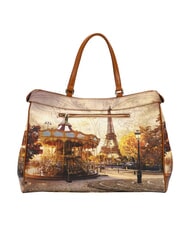 YNOT YESBAG XL Borsa a spalla funny paris - Borse Donna - 3