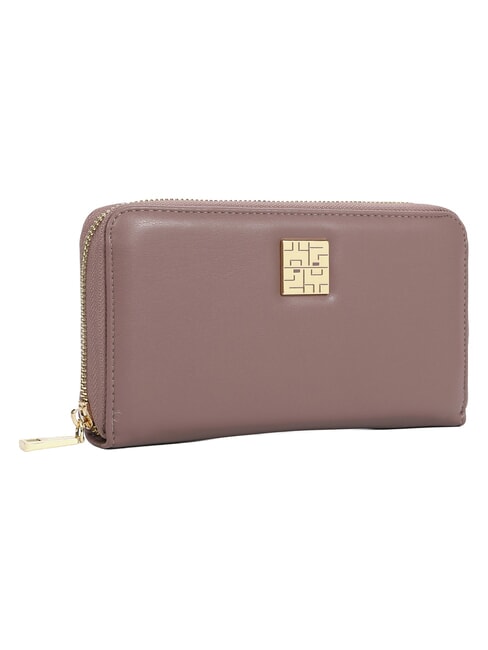 LADY Portafoglio grande, zip around mauve - Portafogli Donna