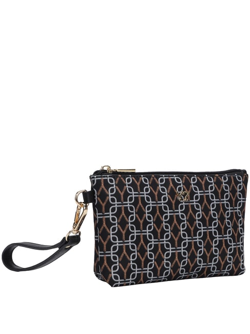 AUDREY Necessaire con polsierina NERO - Beauty Case