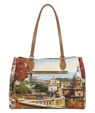 YNOT YESBAG M Borsa a spalla rome landscape - Borse Donna - 3