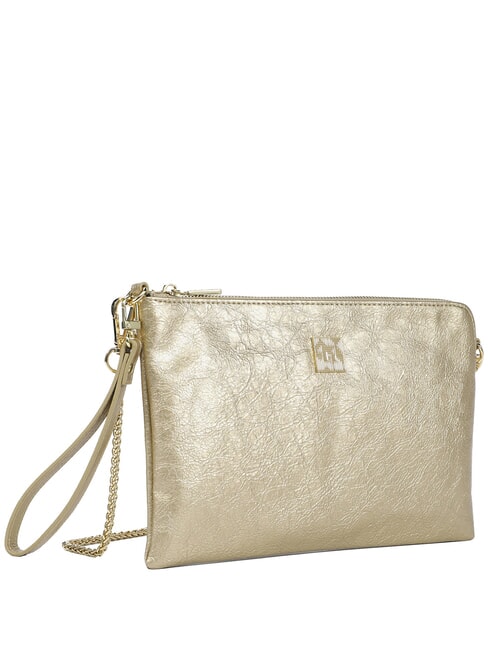 CRACKLE Borsetta a mano, con tracolla light gold - Borse Donna