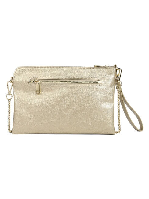 CRACKLE Borsetta a mano, con tracolla light gold - Borse Donna