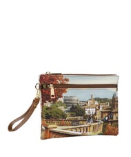 YNOT YESBAG M Pochette con polsierina rome landscape - Portafogli Donna - 2