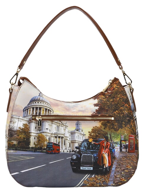 YESBAG L Borsa a spalla london tourist - Borse Donna