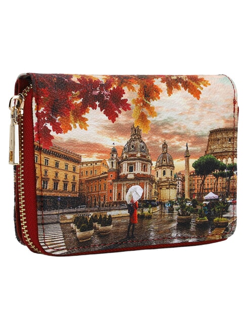 YESBAG Portafoglio medio rome raining - Portafogli Donna