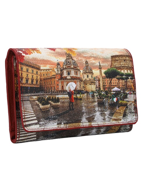 YESBAG Portafoglio medio rome raining - Portafogli Donna