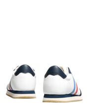 SERAFINI ROME Sneakers in pelle white blue france - Scarpe Uomo - 5