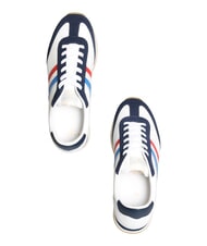SERAFINI ROME Sneakers in pelle white blue france - Scarpe Uomo - 6