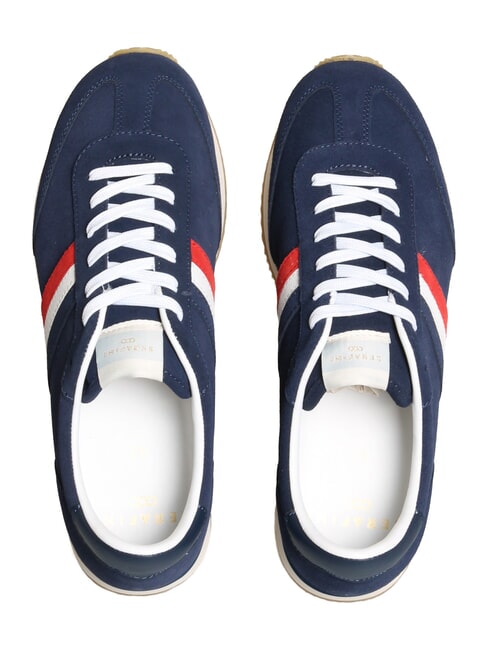 ROME Sneakers in pelle blue france red - Scarpe Uomo