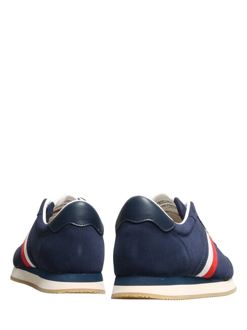 ROME Sneakers in pelle blue france red - Scarpe Uomo