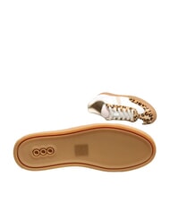 SERAFINI COURT Sneakers in pelle white milk leopard - Scarpe Donna - 5