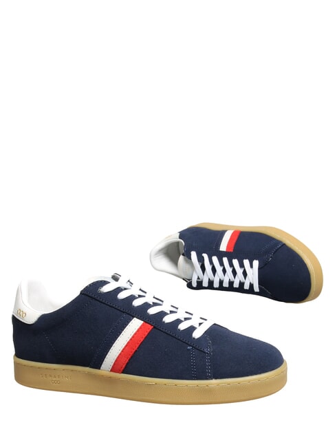 MC ENROE Sneakers in pelle blue white red - Scarpe Uomo