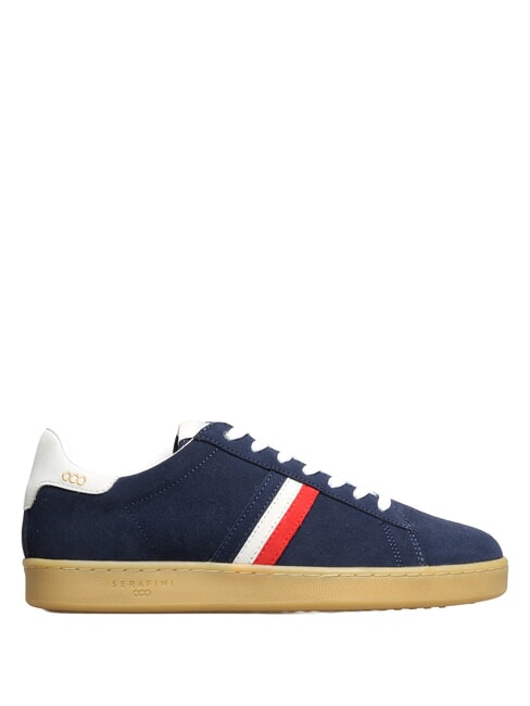 MC ENROE Sneakers in pelle blue white red - Scarpe Uomo