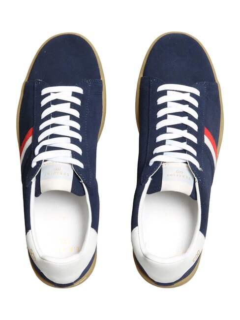 MC ENROE Sneakers in pelle blue white red - Scarpe Uomo